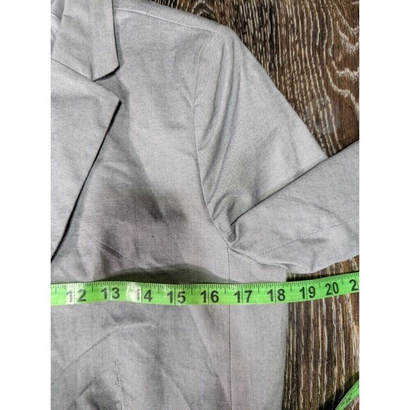 Banana Republic Gray Button Blazer Jacket Size 10 - Picture 6 of 7
